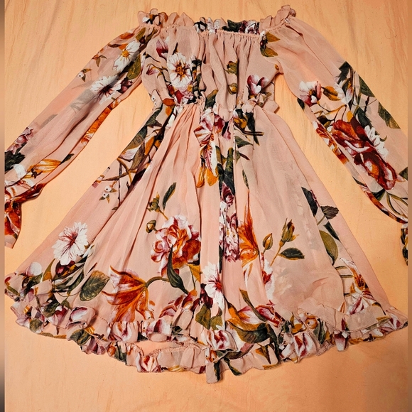 Fashion Nova Dresses & Skirts - Floral off the shoulder dress